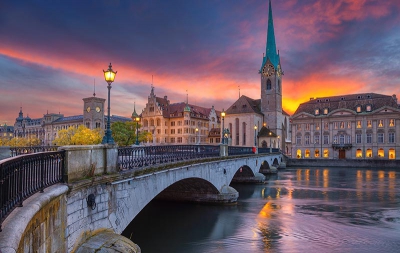 The glittering, global city of Zurich awaits your last minute business class flight. - IFlyFirstClass